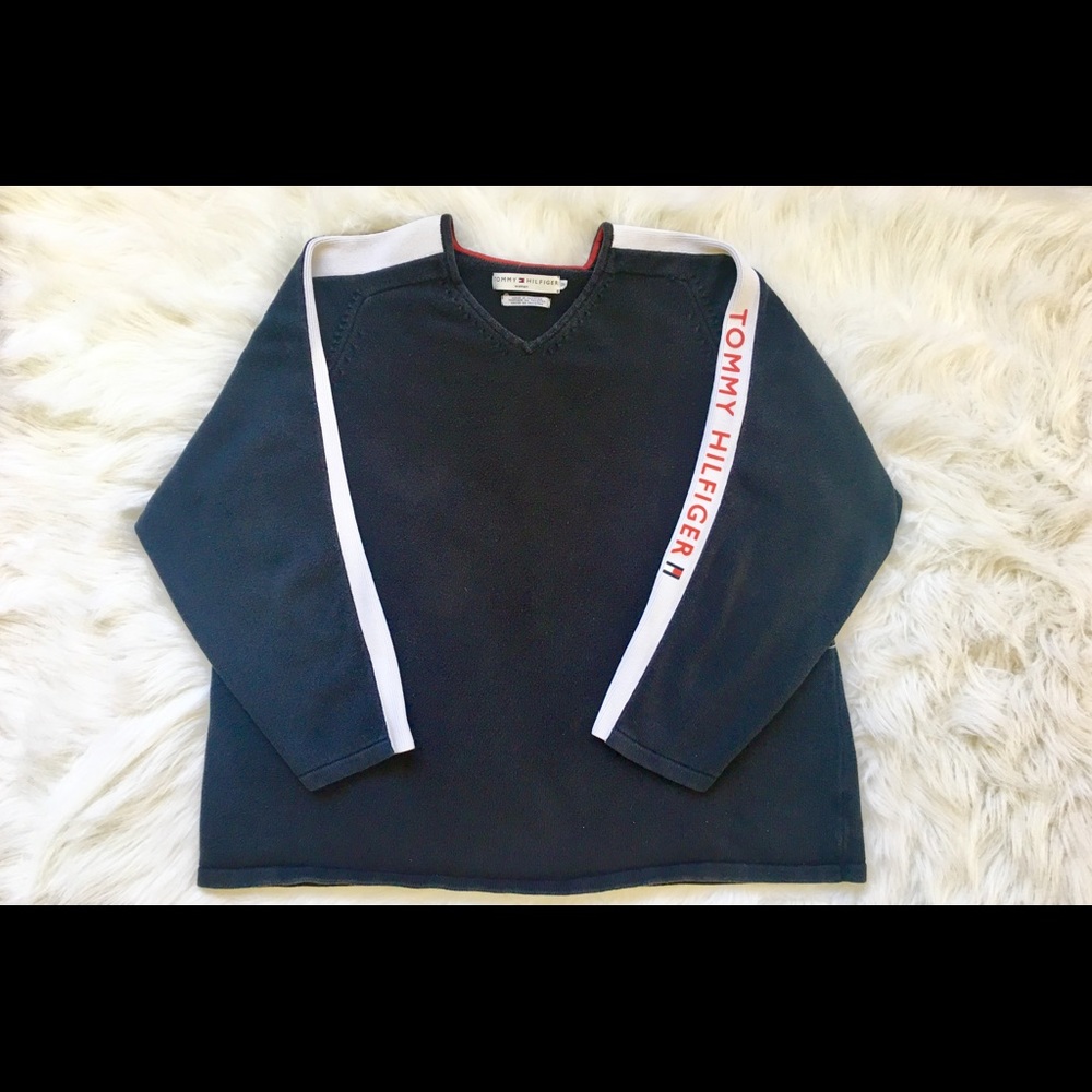 VINTAGE Tommy Hilfiger navy sweatshirt size 3X